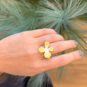 Bague LEANE jaune