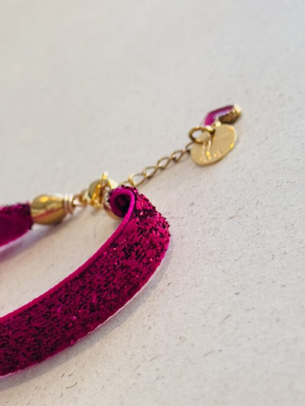Bracelet ANNETTE fuchsia – Image 3