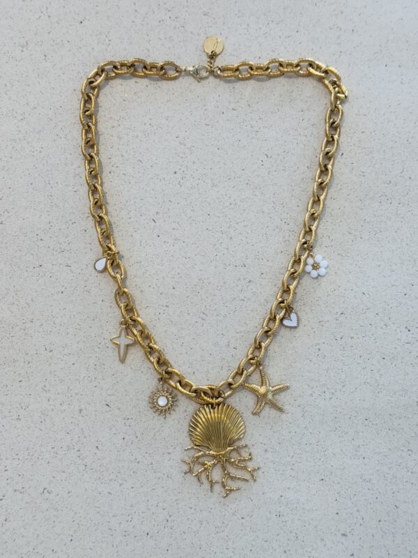 Collier TESS blanc