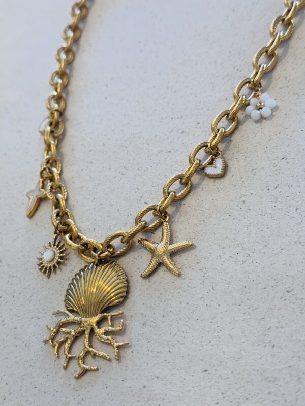 Collier TESS blanc – Image 2