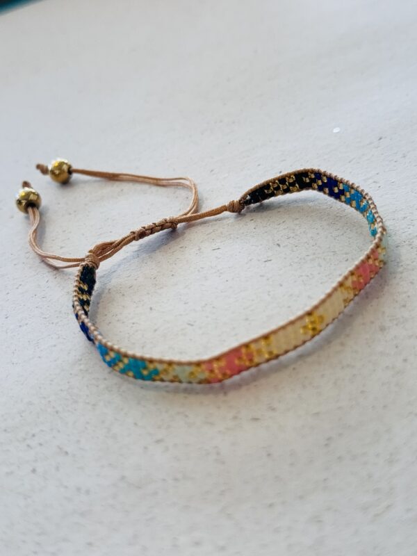 Bracelet PENELOPPE bleu multicolore – Image 2