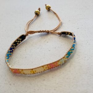 Bracelet PENELOPPE bleu multicolore
