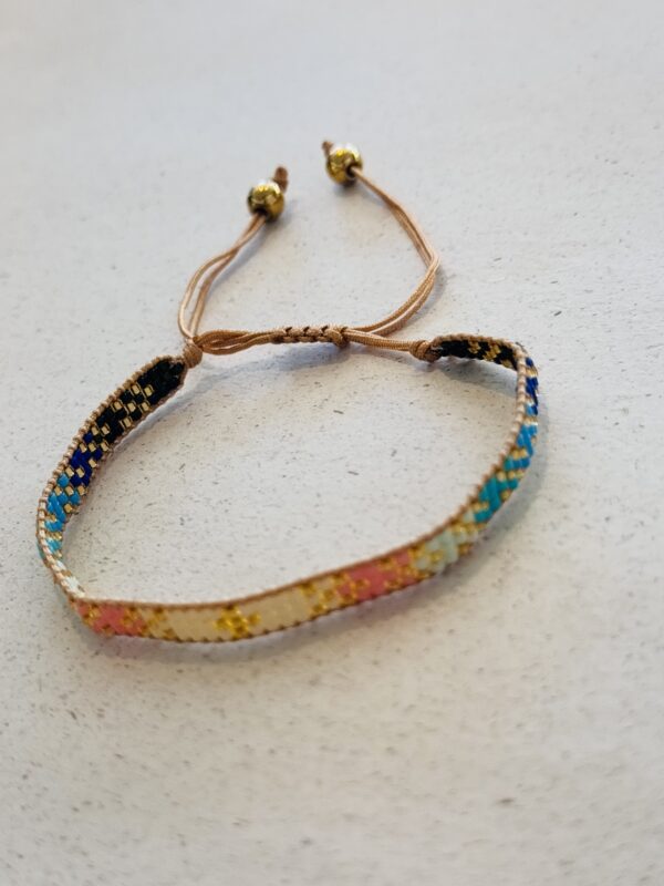 Bracelet PENELOPPE bleu multicolore