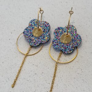 Boucles d'oreilles MAGDA multicolore