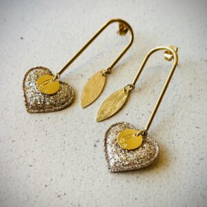 Boucles d'oreilles LYSIA doré