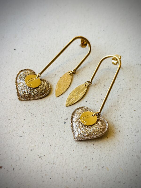 Boucles d'oreilles LYSIA doré