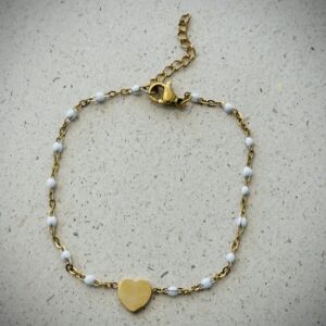 Bracelet CLAUDETTE blanc