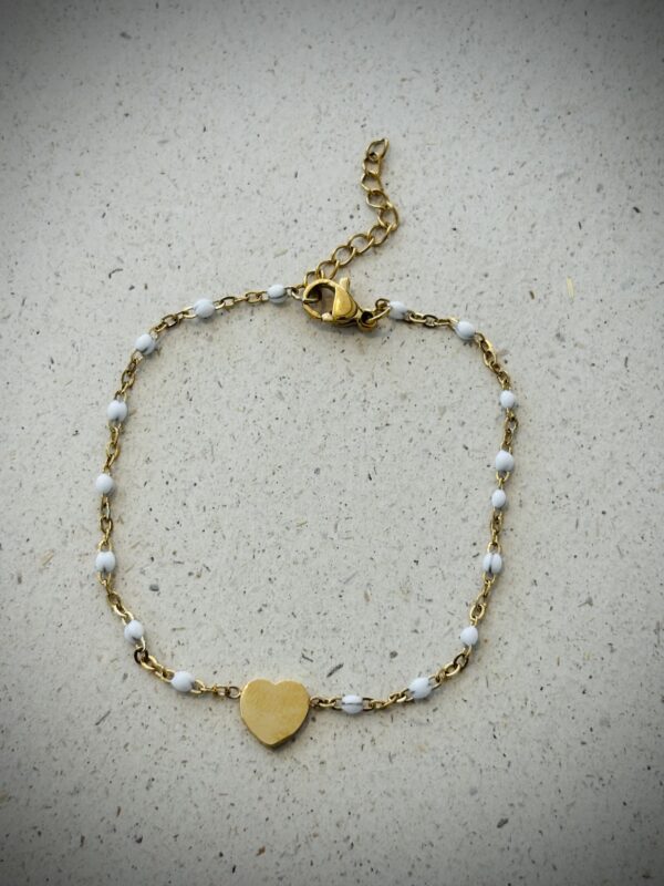 Bracelet CLAUDETTE blanc