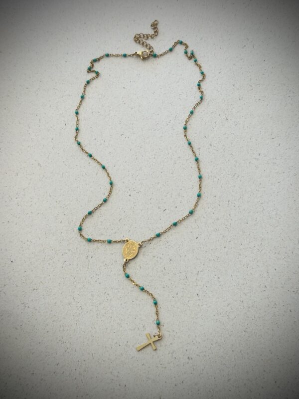 Collier ANNE vert – Image 2