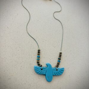 Collier AIGLE turquoise