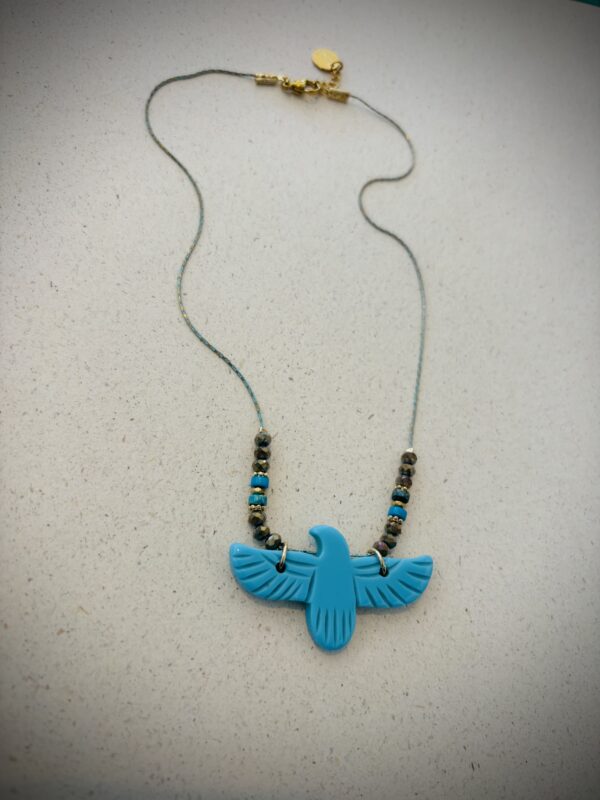 Collier AIGLE turquoise