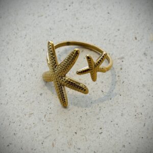Bague OCEANE doré