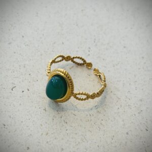 Bague ASHLEY vert