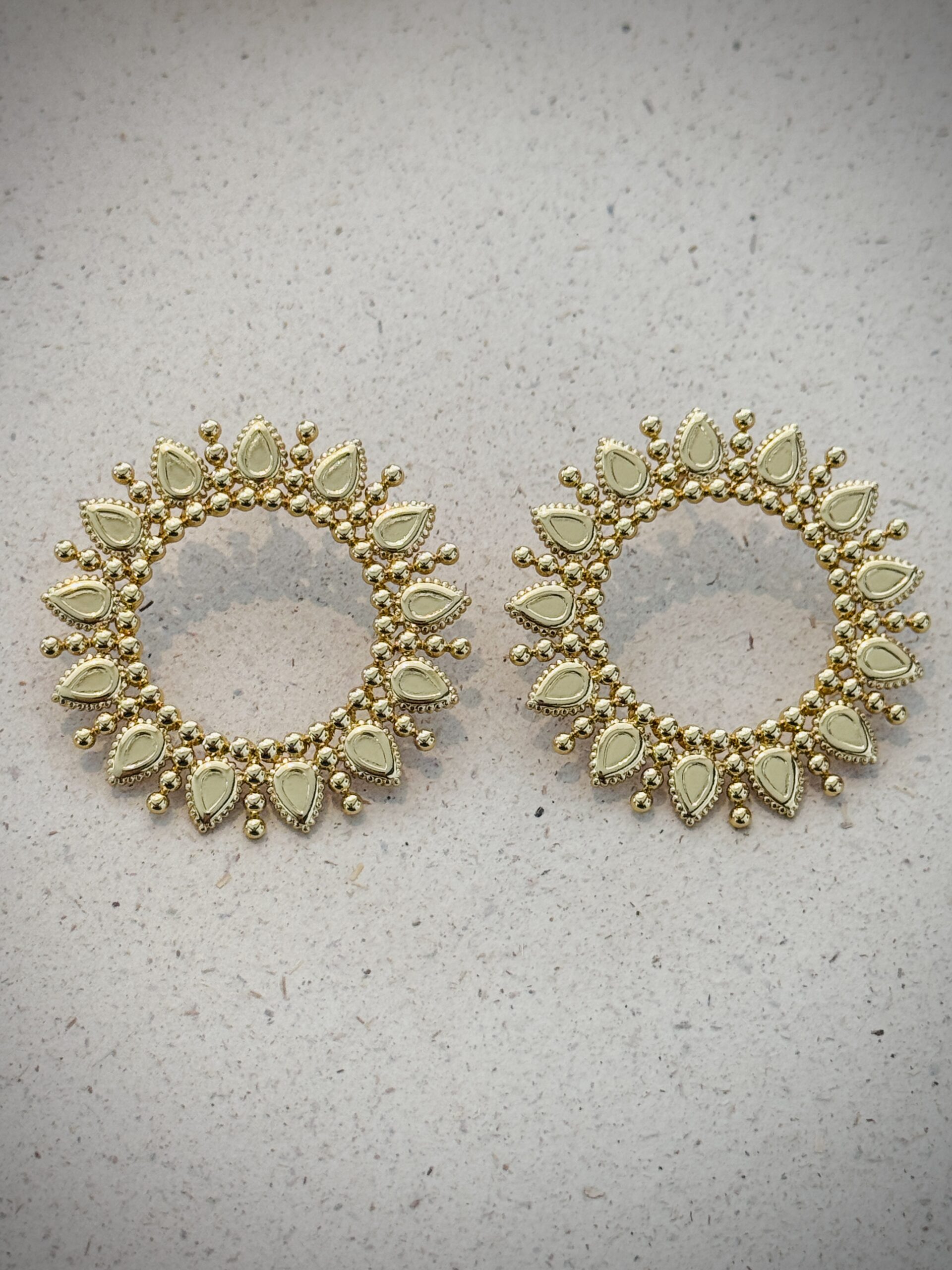 Boucles d'oreilles ELIE vert – Image 2