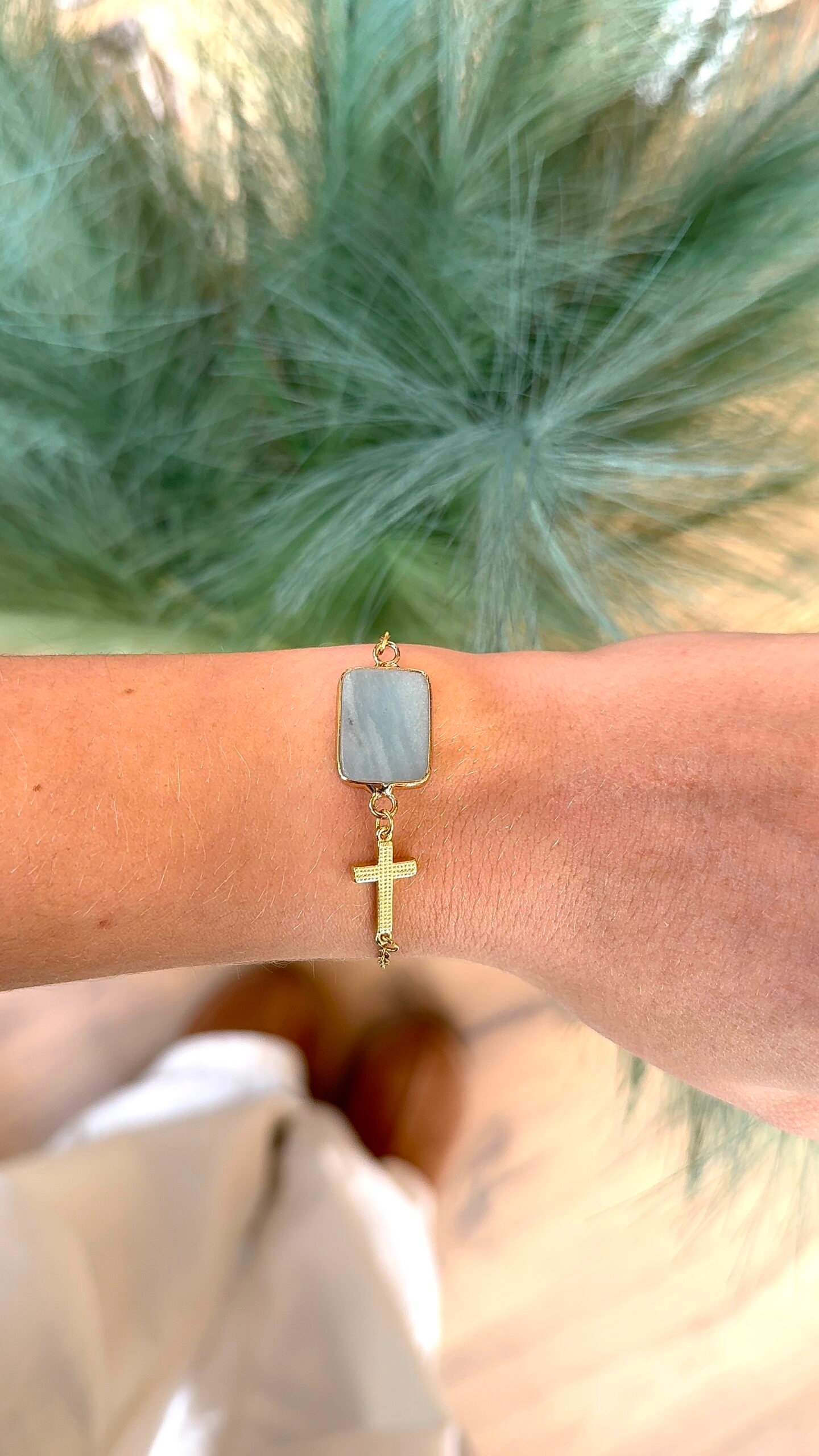 Bracelet FRANCESCA bleu ciel