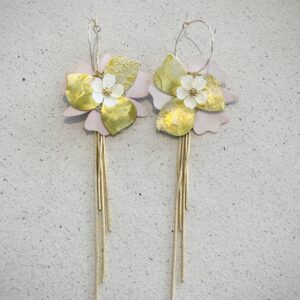 Boucles d'oreilles LINIA nude