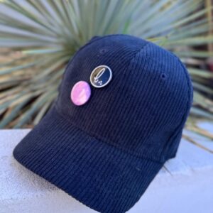 Casquette Laëtitiatralala bleu marine