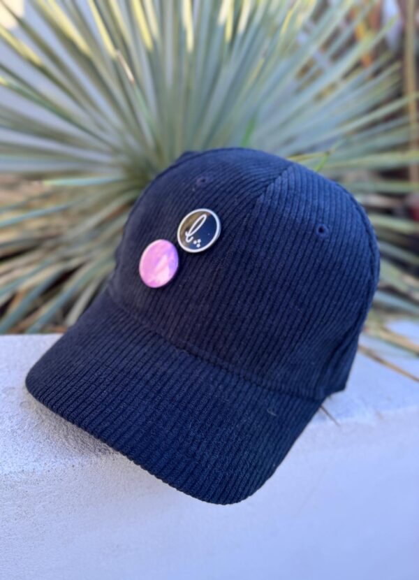 Casquette Laëtitiatralala bleu marine