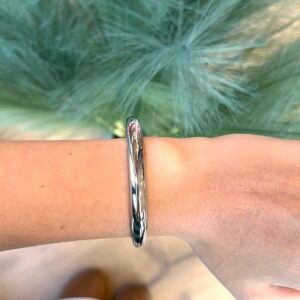 Jonc JUDITH argenté