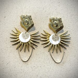 Boucles d'oreilles LIVIA blanc