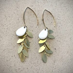 Boucles d'oreilles KIARA blanc