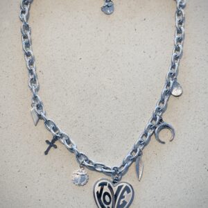 Collier MAYA argenté