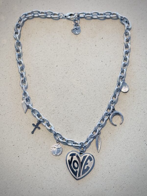 Collier MAYA argenté