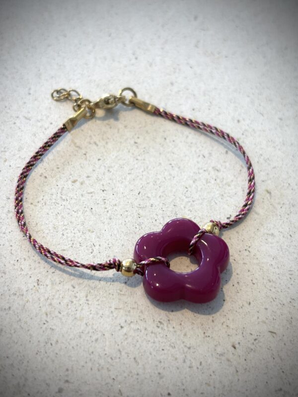 Bracelet LUANA prune – Image 2
