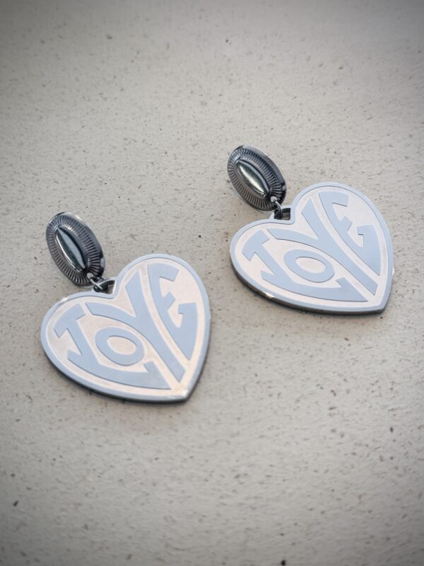 Boucles d'oreilles LIV argenté
