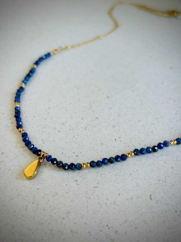 Collier MARIA bleu – Image 2
