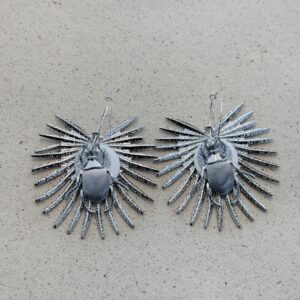 Boucles d'oreilles GLAM blanc