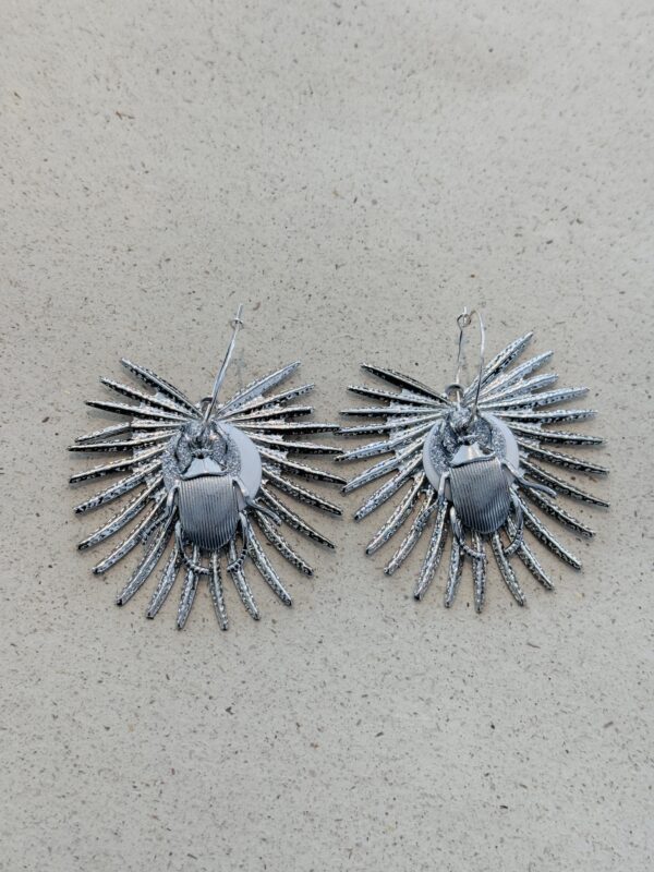 Boucles d'oreilles GLAM blanc