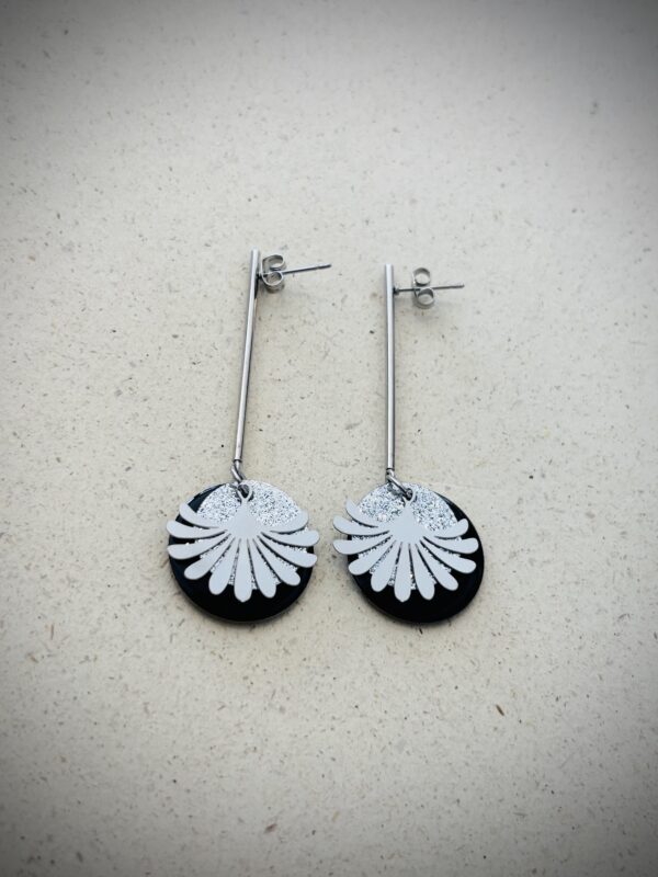 Boucles d'oreilles CARMEN noir