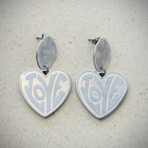 Boucles d'oreilles LINDA argenté