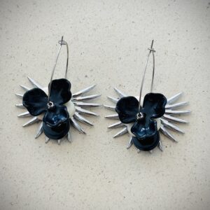 Boucles d'oreilles ELLA noir