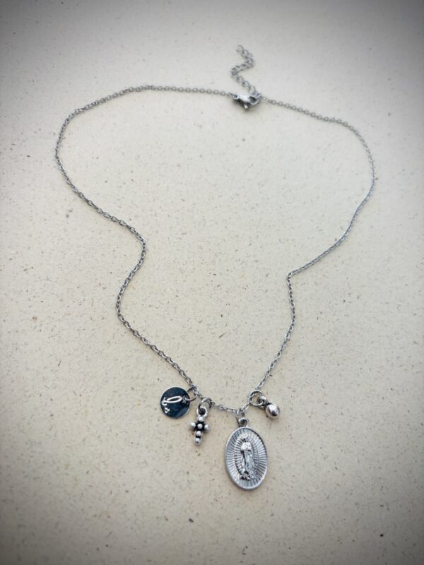 Collier LINETTE argenté