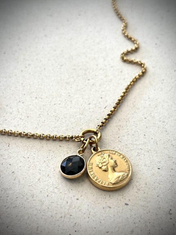 Collier ADITI noir – Image 2