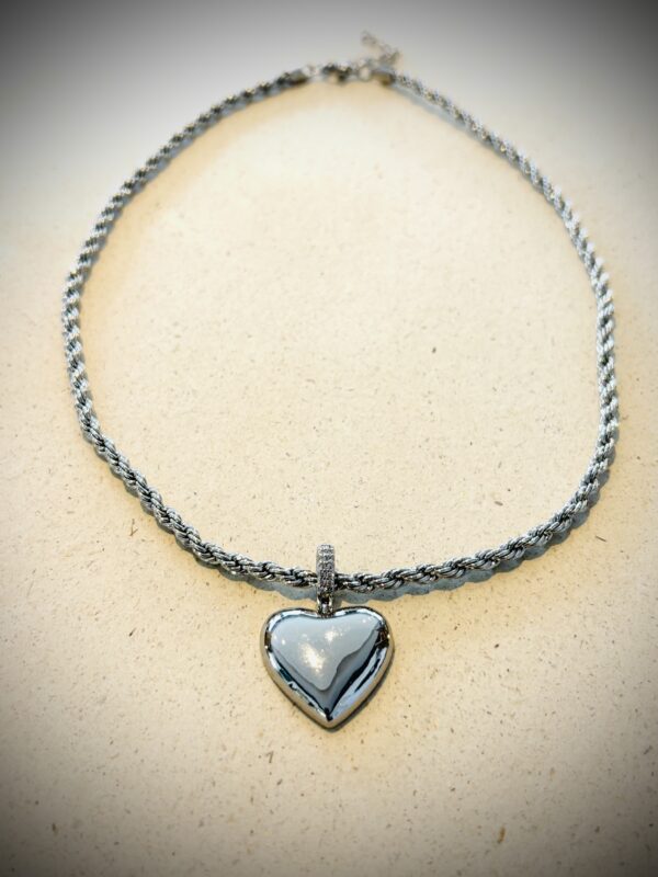 Collier INDRA argenté