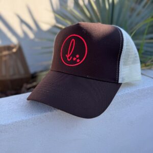 Casquette Laëtitiatralala marron corail