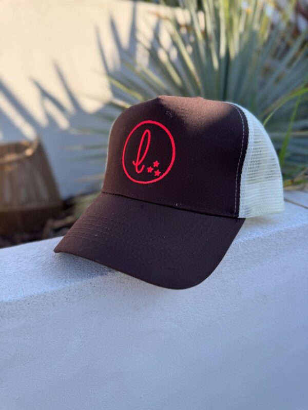 Casquette Laëtitiatralala marron corail