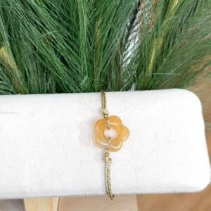 Bracelet LUANA moutarde