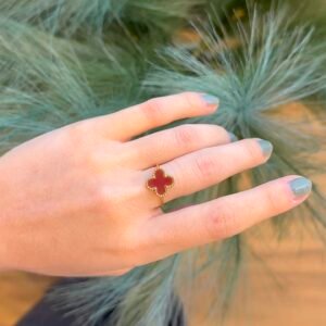 Bague ALTRUISTE bordeaux