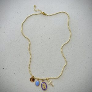Collier ALMA mauve