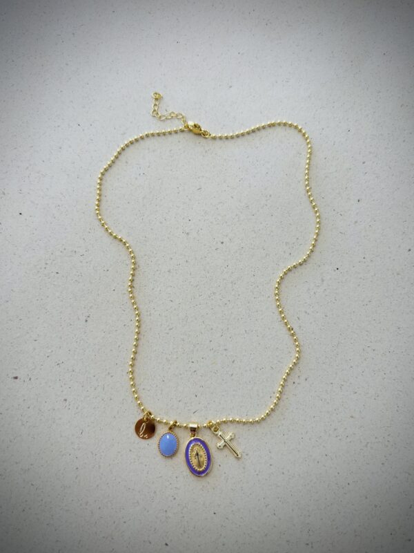 Collier ALMA mauve