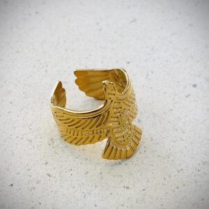 Bague EAGLE doré