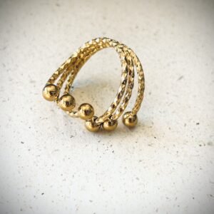 Bague LILOU doré