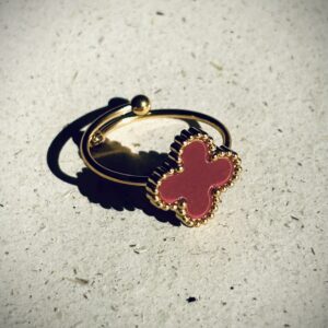Bague ALTRUISTE bordeaux