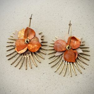 Boucles d'oreilles HELOÏSE cuivre