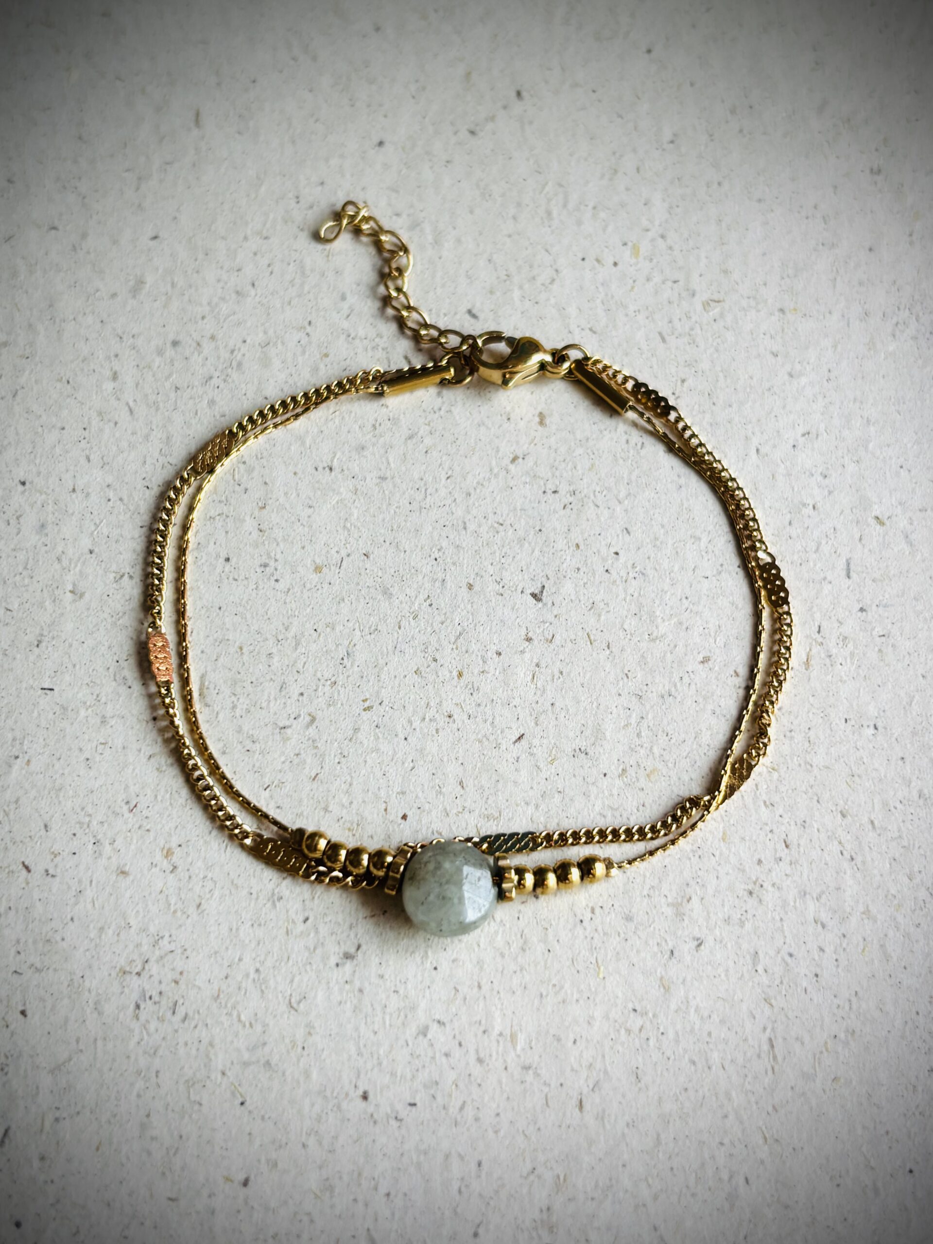 Bracelet GITA gris vert