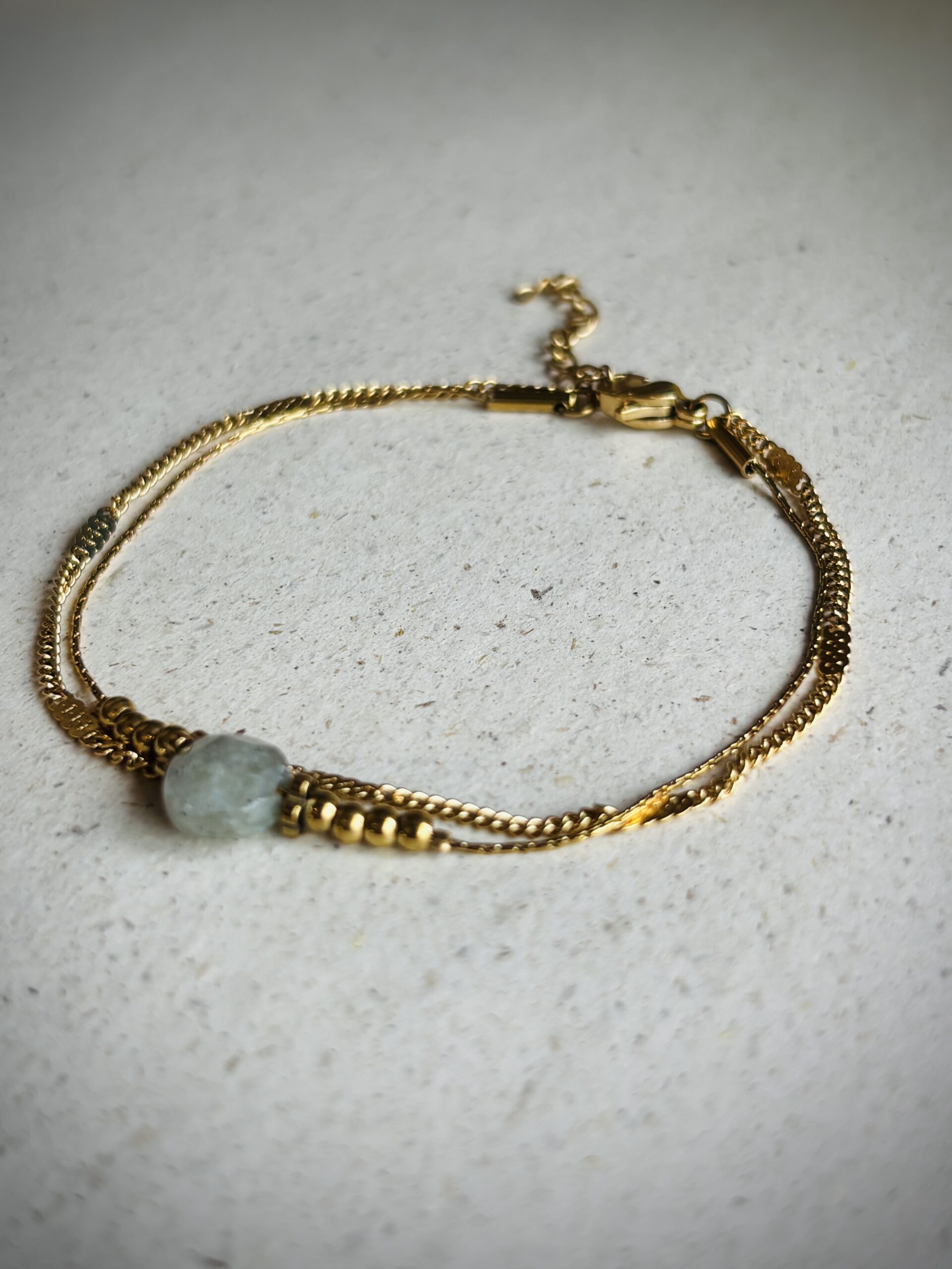 Bracelet GITA gris vert – Image 2